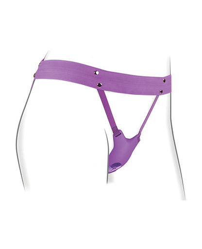 Fantasy For Her Ultimate Butterfly Strap On - Purple by Pipedream Products