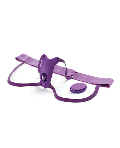 Fantasy For Her Ultimate Butterfly Strap On - Purple by Pipedream Products