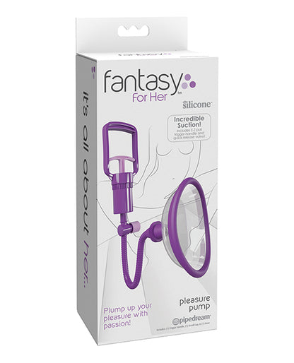 Fantasy For Her Pleasure Pump - Purple by Pipedream Products