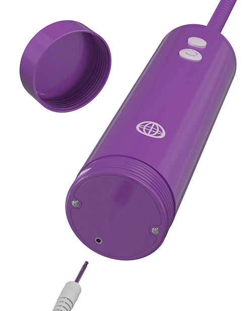 Fantasy For Her Rechargeable Pleasure Pump Kit - Purple by Pipedream Products