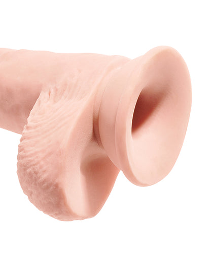 King Cock Plus 10" Triple Density Fat Cock w/Balls by Pipedream Products