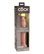 King Cock Elite 9" Dual Density Silicone Cock - Light by Pipedream Products