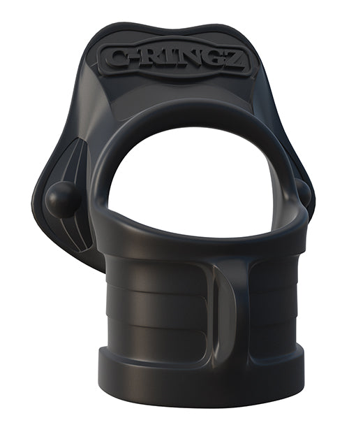 Fantasy C-Ringz Rock Hard Ring & Ball Stretcher - Black