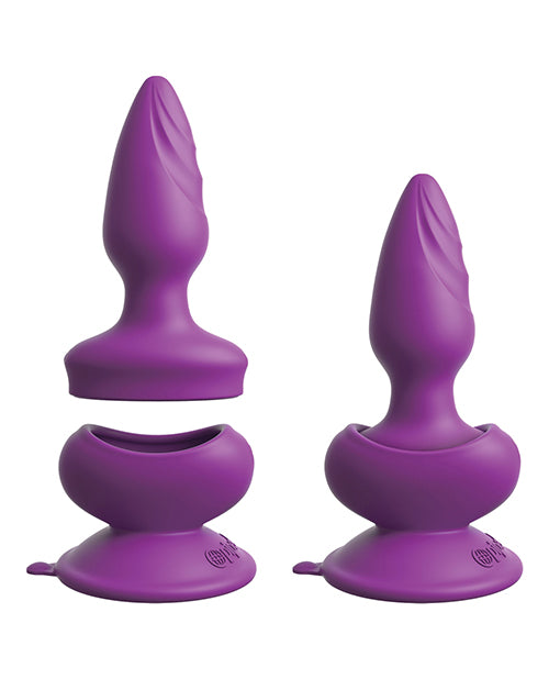 Threesome Wall Banger Plug - Purple