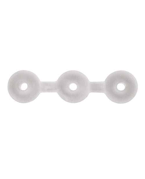 Perfect Fit Triple Donut Ring - Clear by Perfect Fit Brand
