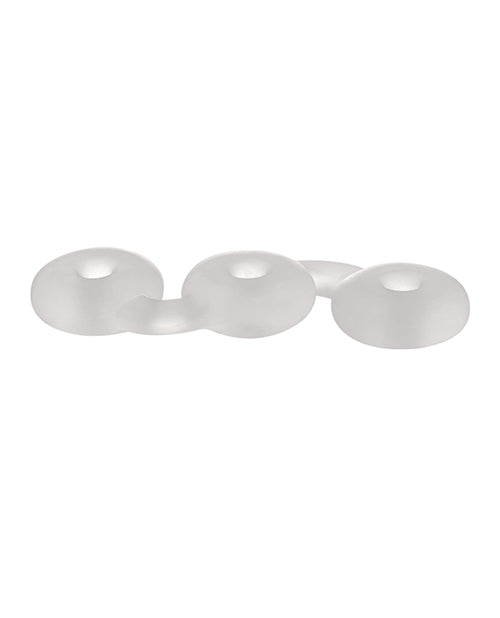 Perfect Fit Triple Donut Ring - Clear by Perfect Fit Brand