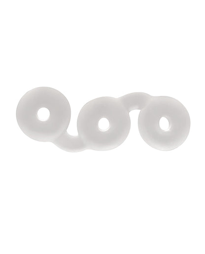 Perfect Fit Triple Donut Ring - Clear by Perfect Fit Brand