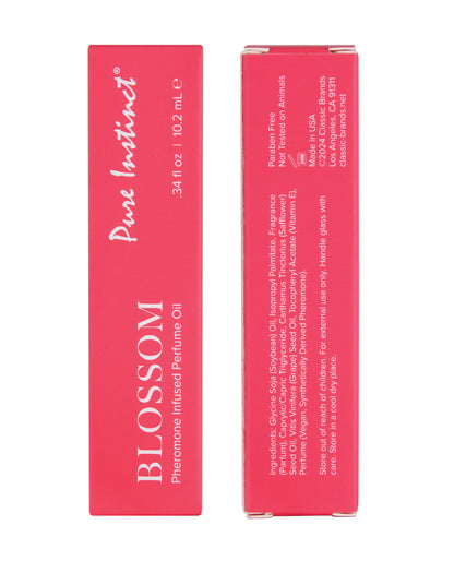 Pure Instinct Pheromone Perfume Oil Roll On Blossom - 10.2 ml