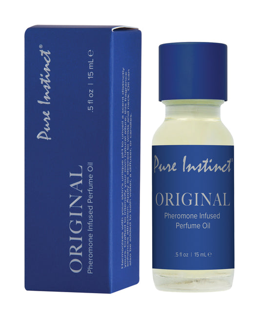 Pure Instinct Pheromone Perfume Oil Original - 15 ml Dropper Glass