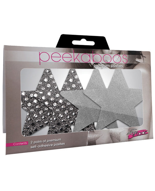 Dark Angel Stars - Silver Pack of 2