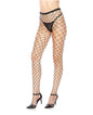 Large Fence Net Pantyhose Black O/S