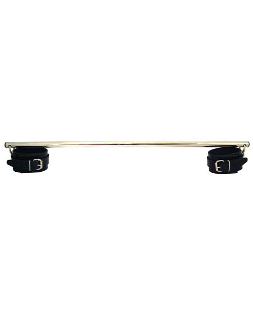 Rouge Leather Leg Spreader Bar w/ Black Cuffs by Rouge Group Ltd