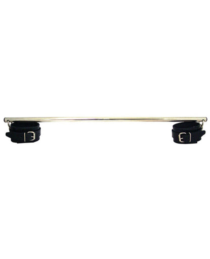 Rouge Leather Leg Spreader Bar w/ Black Cuffs by Rouge Group Ltd