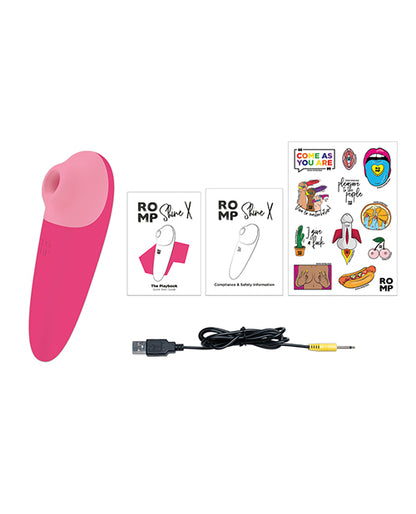 ROMP Shine X Clitoral Vibrator - Pink