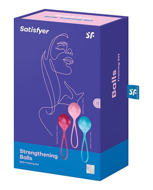 Satisfyer Strengthening Balls Training Set - Asst. Set of 3