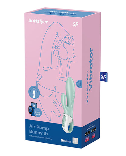 Satisfyer Air Pump Bunny 5+ - Mint by Eis INCsatisfyer