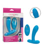 Silicone Pulsing Pleaser w/Remote - Blue by California Exotic Novelties