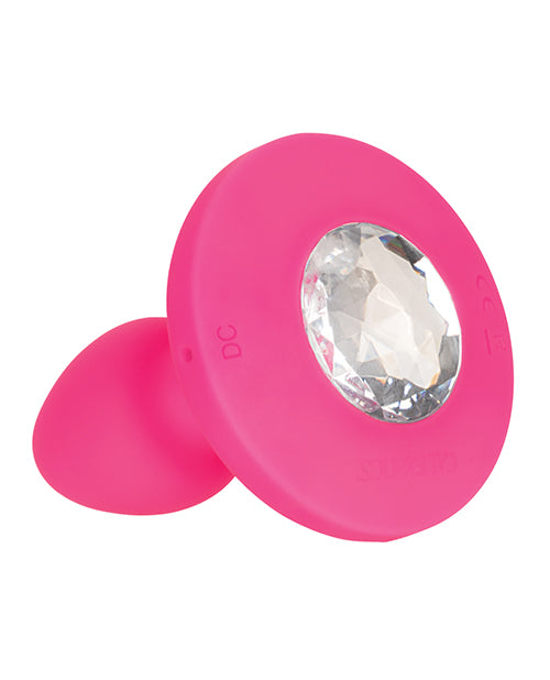 Cheeky Gems Small Rechargeable Vibrating Probe - Pink