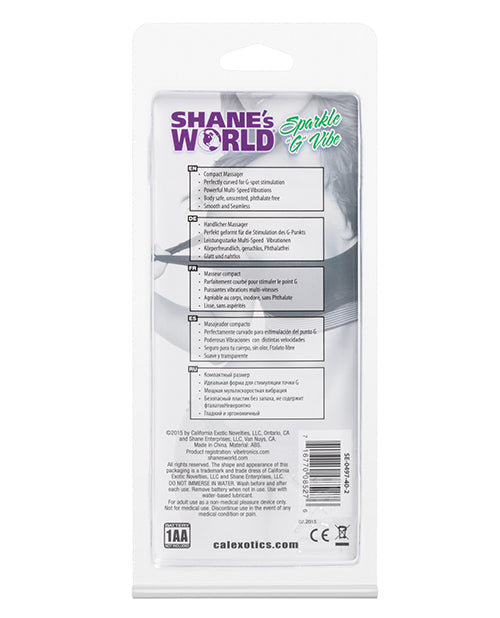 Shane's World Sparkle G Vibe - Purple