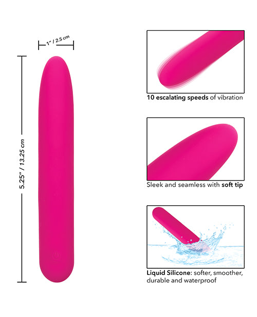 Bliss Liquid Silicone Vibe - Pink by California Exotic Novelties