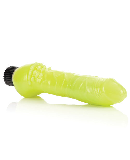 Glow In The Dark 7" Jelly Penis Vibe by California Exotic Novelties