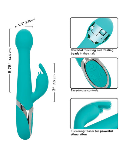 Enchanted Oscillate Vibrator - Turquoise Blue