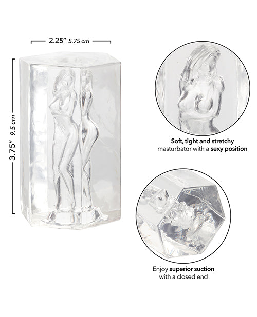 Girls Girls Girls Ass Masturbator - Crystal by California Exotic Novelties