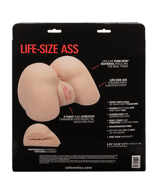 Stroke It Life Size Ass by California Exotic Novelties