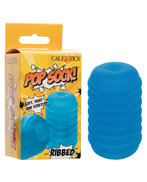Pop Sock Ribbed Masturbator by California Exotic Novelties
