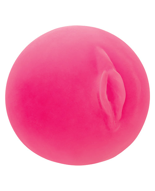 Pop Sock! Pussy & Ass Ball Masturbator - Pink by California Exotic Novelties