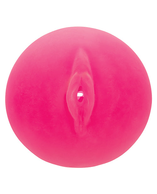 Pop Sock! Pussy & Ass Ball Masturbator - Pink by California Exotic Novelties