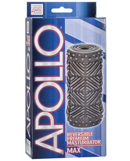 Apollo Max Reversible Premium Masturbator - Grey by California Exotic Novelties