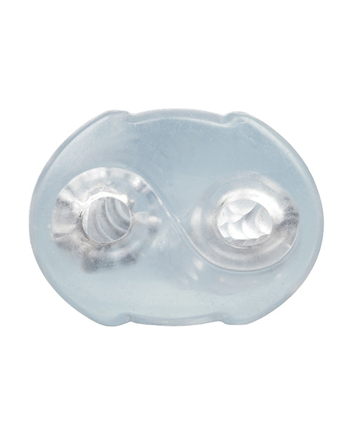 Cyclone Dual Ribbed Stroker XL - Clear