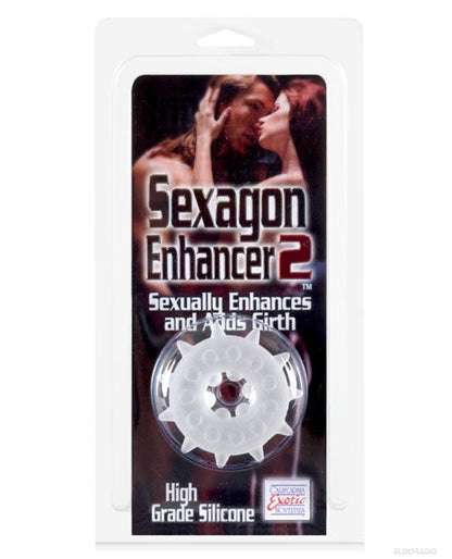 Sexagon Enhancer 2 - Clear by California Exotic Novelties