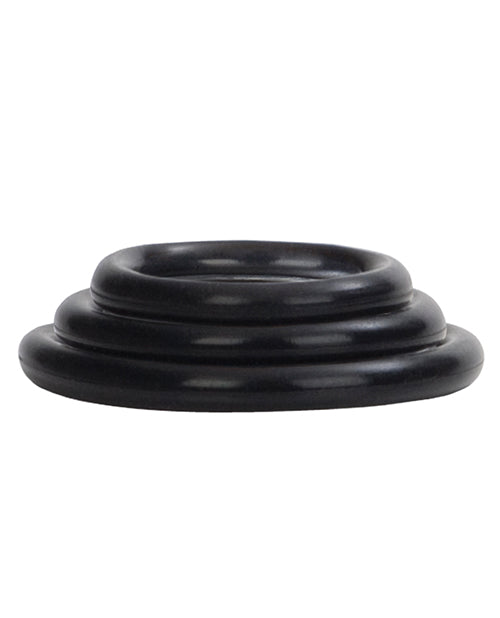 Silicone Support Rings - Black