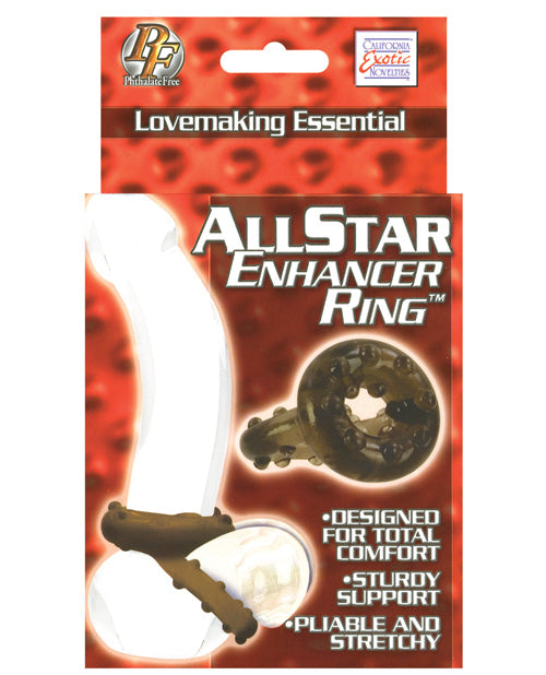 All Star Enhancer Ring - Smoke by California Exotic Novelties