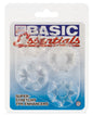 Basic Essentials Rings - Set Of 4 by California Exotic Novelties
