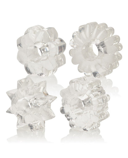 Basic Essentials Rings - Set Of 4 by California Exotic Novelties
