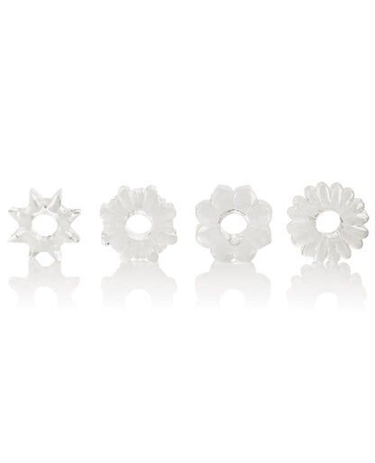 Basic Essentials Rings - Set Of 4 by California Exotic Novelties
