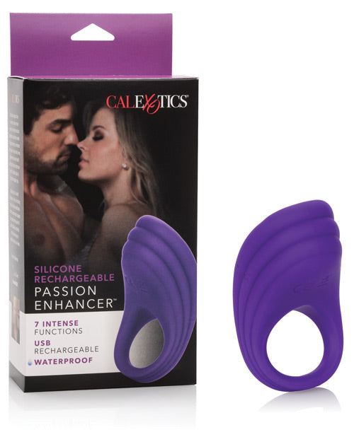 Silicone Rechargeable Passion Enhancer - Purple by California Exotic Novelties