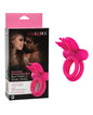 Silicone Rechargeable Butterfly Dual Ring by California Exotic Novelties