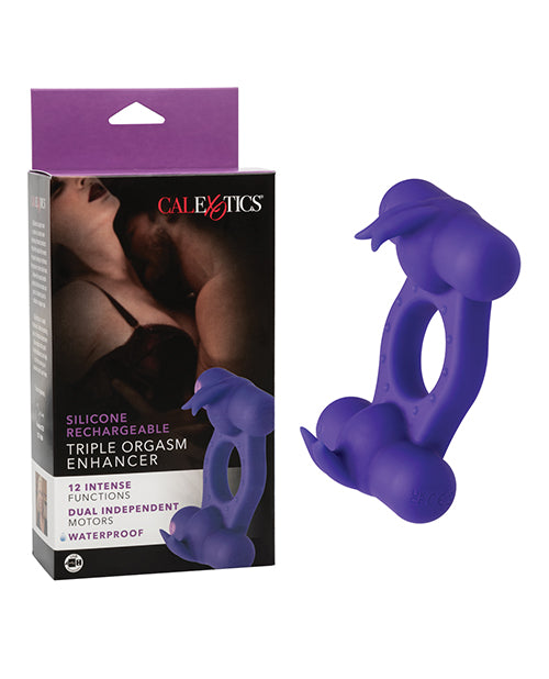 Silicone Rechargeable Triple Orgasm Enhancer by California Exotic Novelties