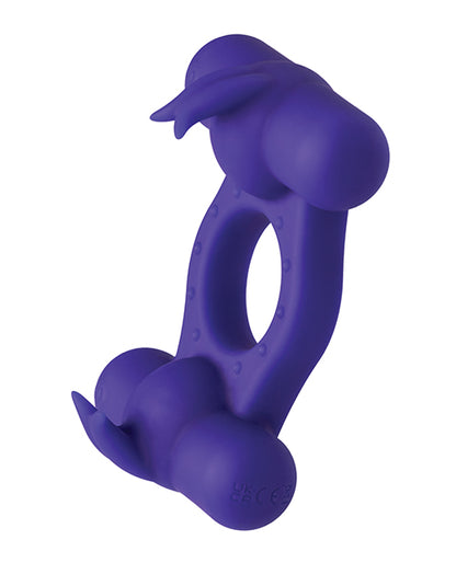 Silicone Rechargeable Triple Orgasm Enhancer by California Exotic Novelties
