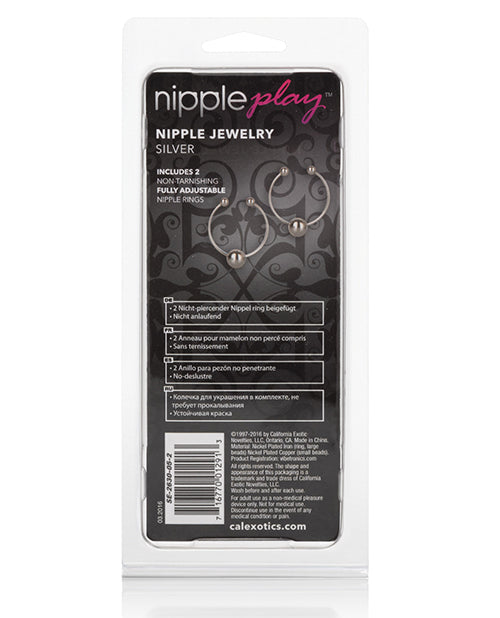 Nipple Play Nipple Jewelry - Silver