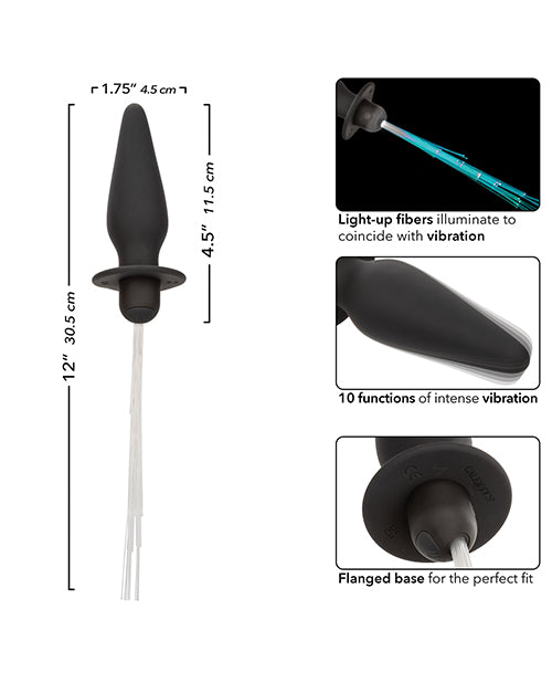 Southern Lights Rechargeable Vibrating Light Up Anal Probe