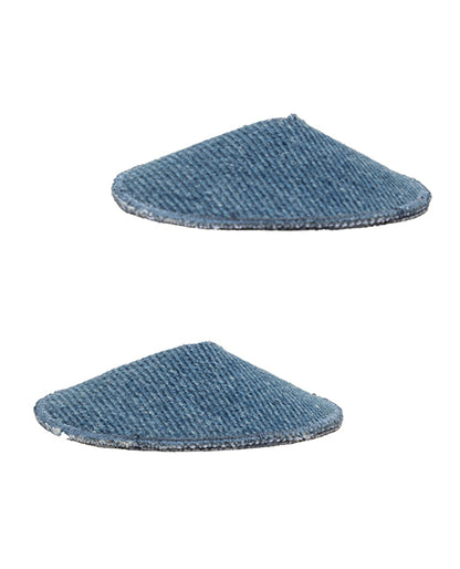 Ride 'Em Premium Denim Collection Round Pasties - O/S