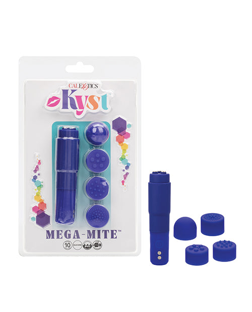 Kyst Mega-Mite Stimulator w/Interchangeable Tips by California Exotic Novelties