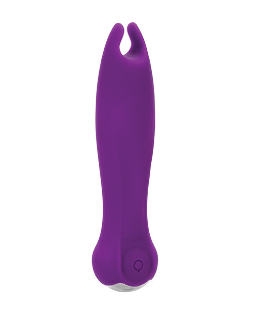 Kyst Teaser Stimulator w/Flickering Ticklers - Purple by California Exotic Novelties