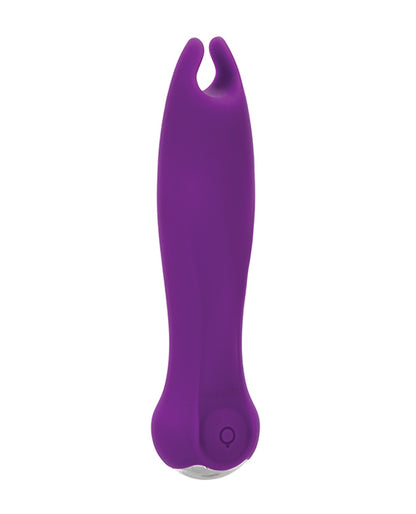 Kyst Teaser Stimulator w/Flickering Ticklers - Purple by California Exotic Novelties