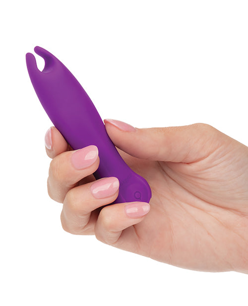 Kyst Teaser Stimulator w/Flickering Ticklers - Purple by California Exotic Novelties